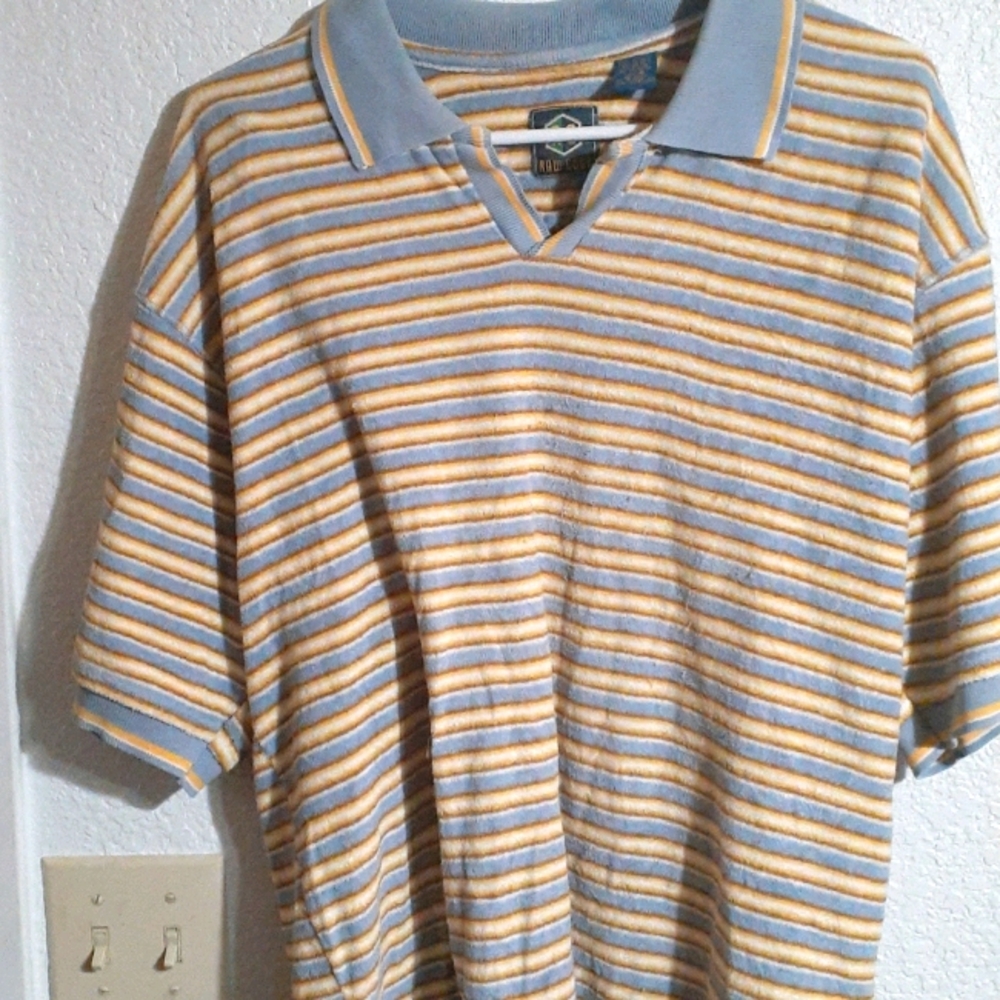 Shirt, polo, Raw Edge, short sleeve